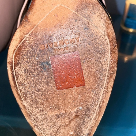 🎉🎉HP🎊🎊Givenchy Shark Lock Ankle Boot in Nude -Sz 38 (8 US) - Picture 8 of 8